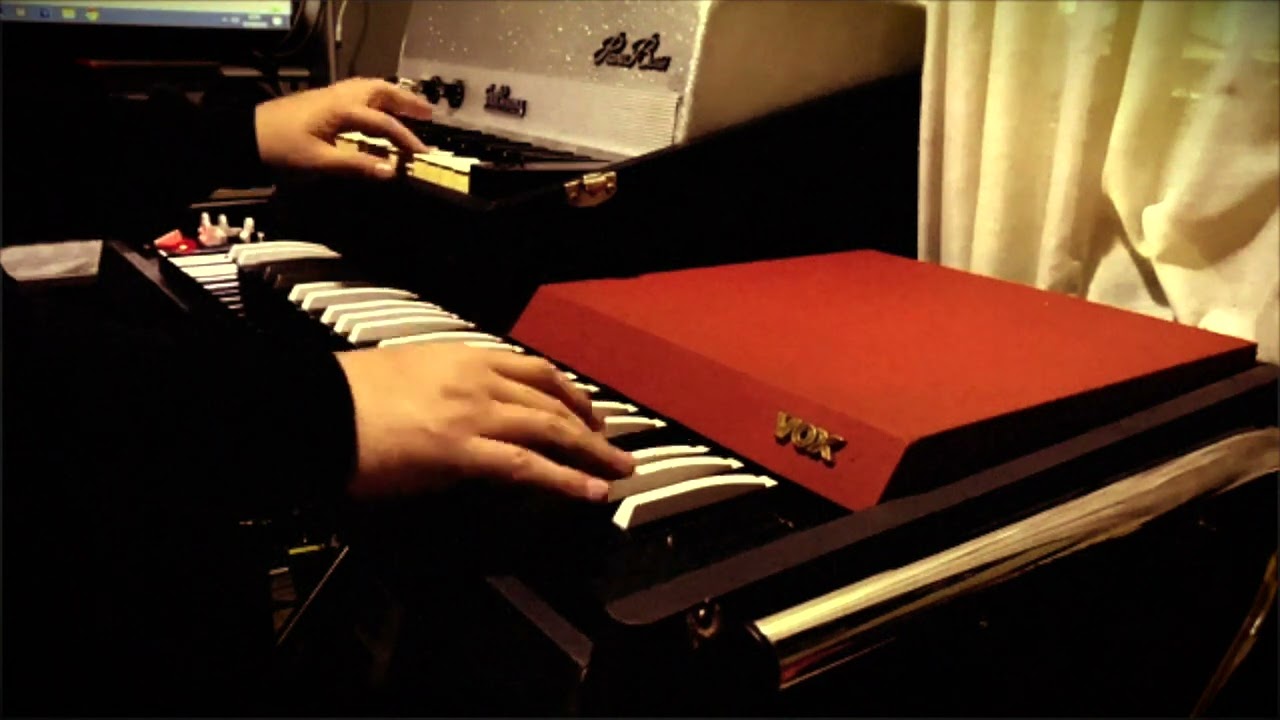 Light My Fire Studio solo  #thedoors #thedoorscover #organ #rhodes #voxcontinental