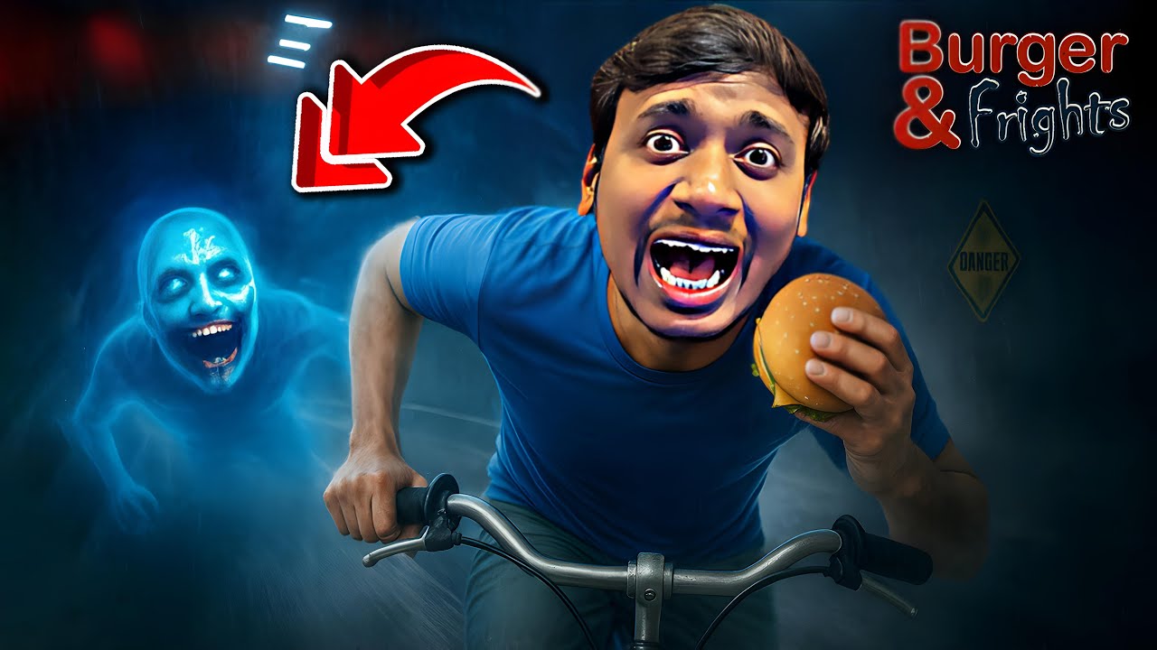 A Terrifying Bike Ride in Burger and Frights
