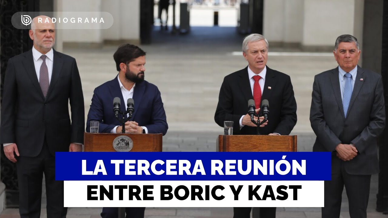 La tercera reunión entre Boric y Kast y la coordinación ante la emergencia por incendios