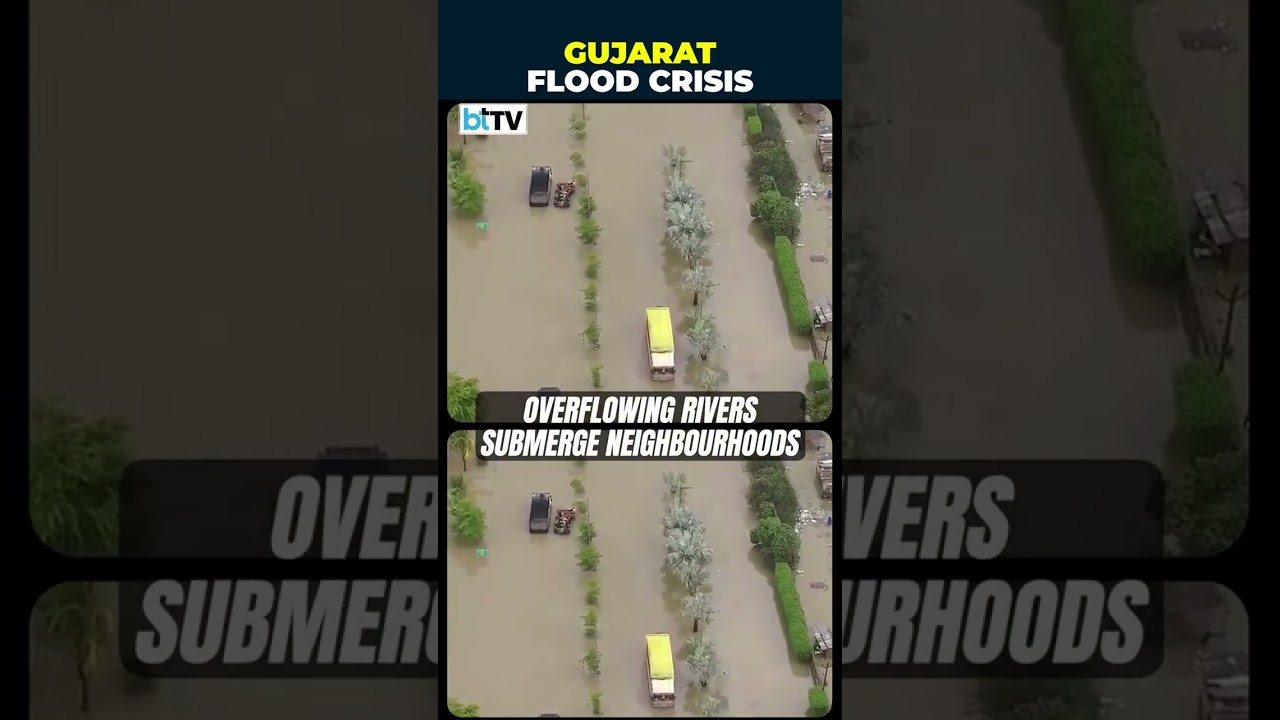 Relentless Rain Triggers Severe Floods Across Gujarat; Army, NDRF, And Coast Guard Rescue Thousands