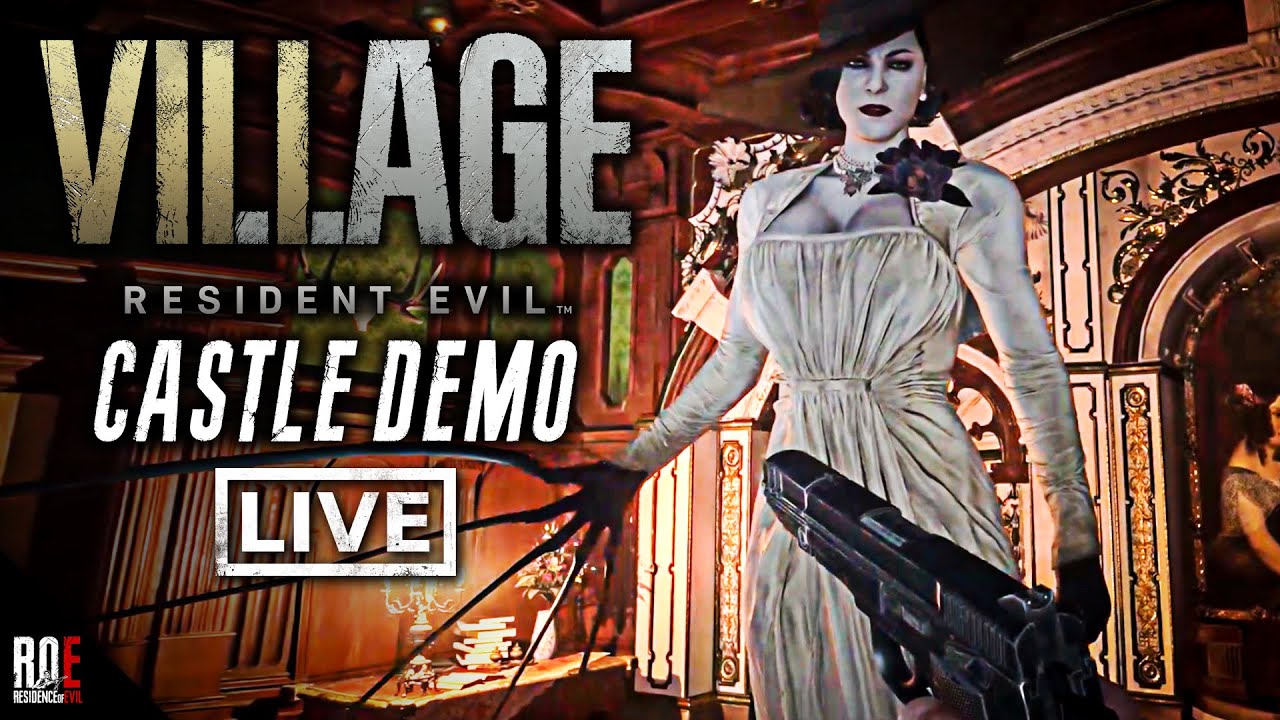 RESIDENT EVIL 8: VILLAGE || CASTLE DEMO GAMEPLAY [PS5] First Impressions | 🔴LIVE