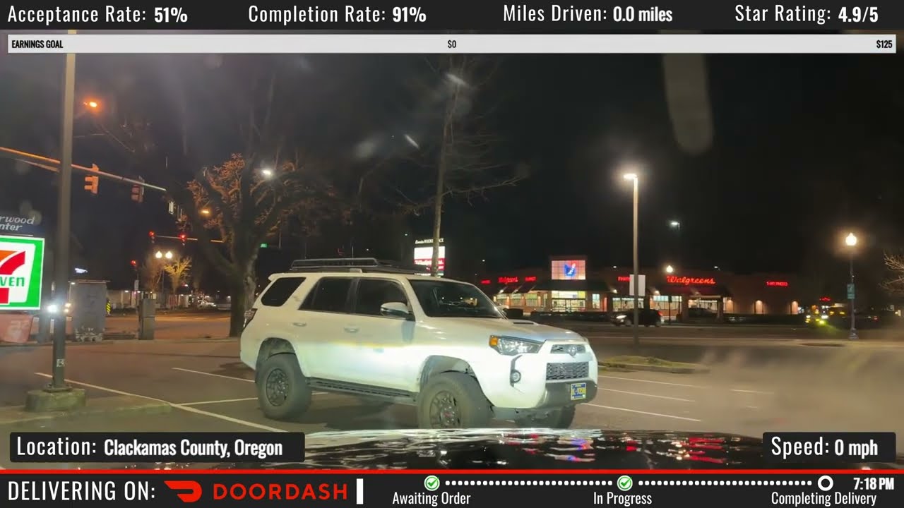 🔴 LIVE Food Delivery IRL 🍔 | Real Orders, Real Earnings, Real-Time Driving 🚗