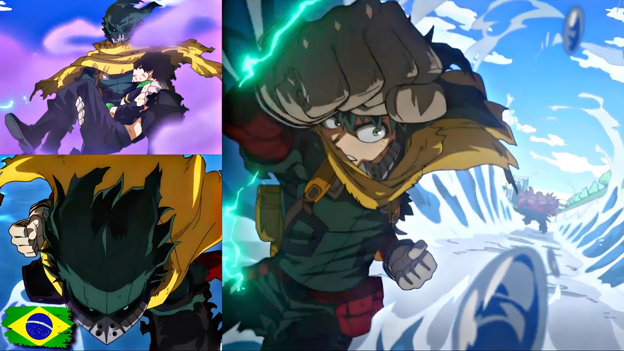 Deku Vs. Muscular 🔥 | (Round 2) 💥 | Boku No Hero 6 (DUB/PT-BR) 🇧🇷 #MHA