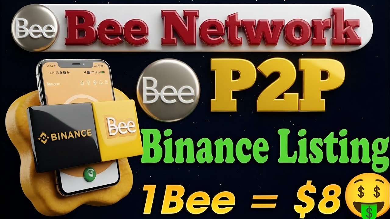 Громкие новости 💥 Обновление Bee Network P2P // Листинг Bee Coin на Binance 😱 1 Bee = $8 🤑🎉 #been...