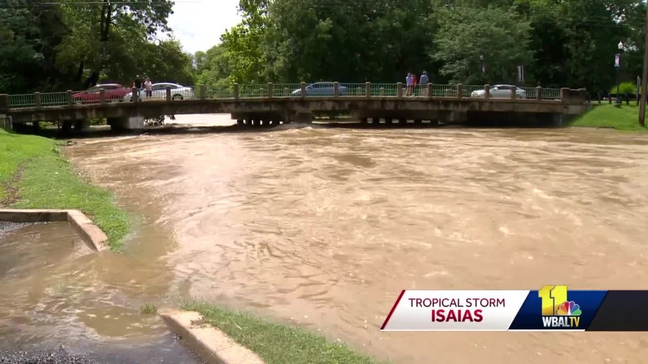 Residents in North East evacuated from homes amid flooding due to Isaias