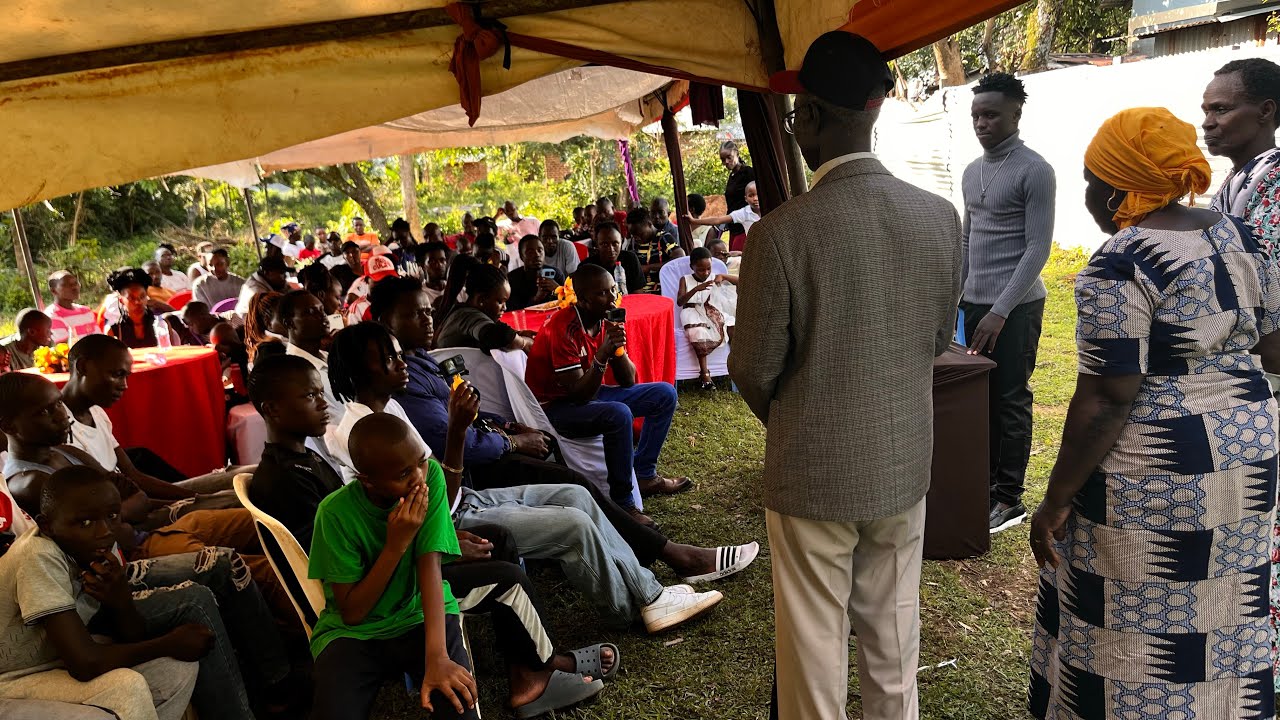 A CLASSY BIRTHDAY EVER. HE BROUGHT THE VILLAGE AT STANDSTILL