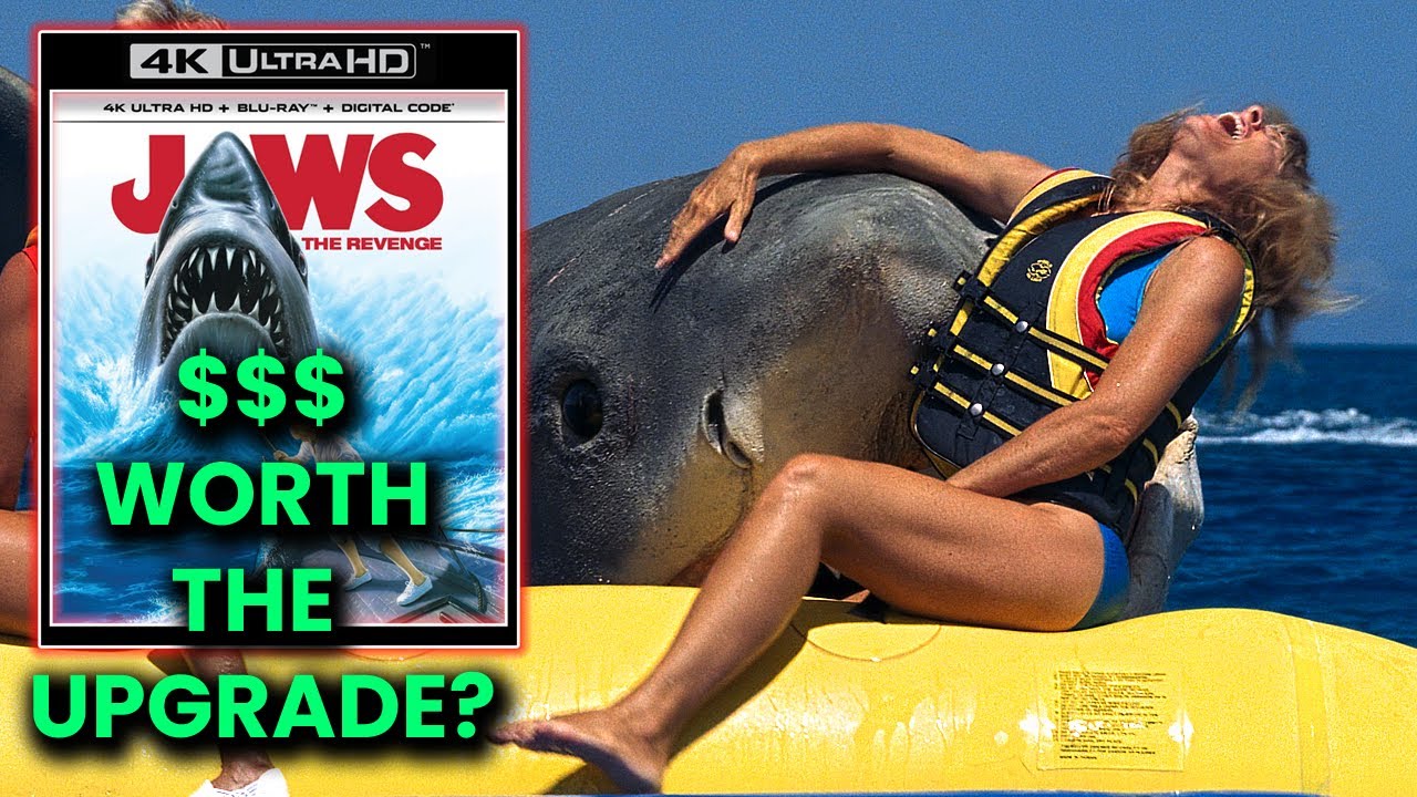 Jaws the Revenge 4K UHD Review | 2024 NEW 4K release | Universal Blu ray
