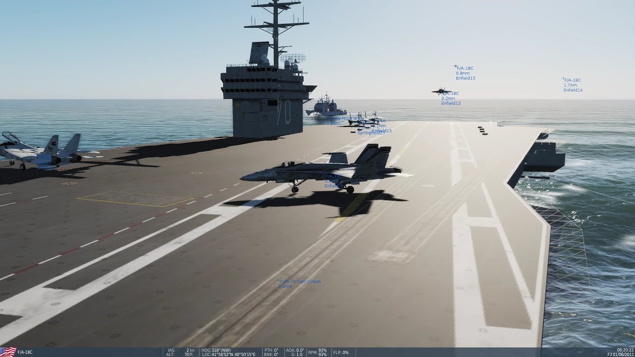中国機動部隊VS米機動部隊　DCSWorld２