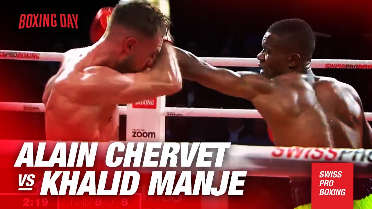 Boxing Day 18 | Alain Chervet vs. Khalid Manje | FULL FIGHT