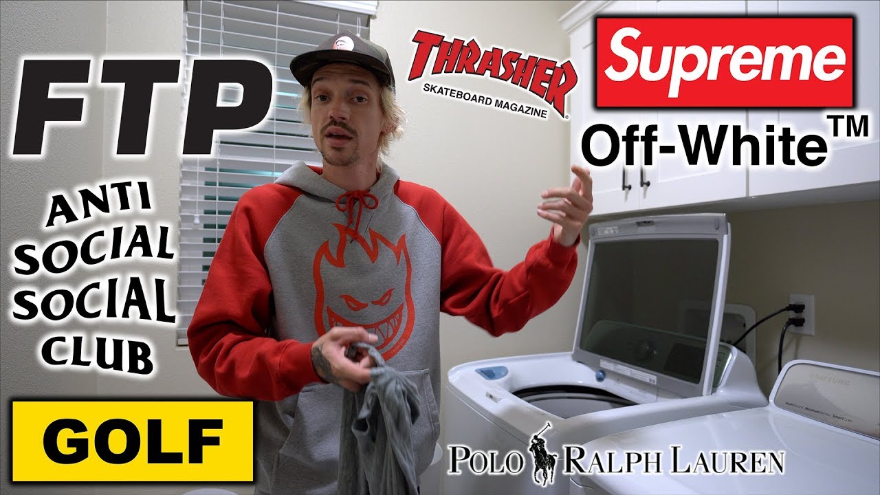 HOW TO PROPERLY WASH YOUR CLOTHES AT HOME!! (SUPREME, GOLF, FTP) *EVEN DESIGNER CLOTHES!*