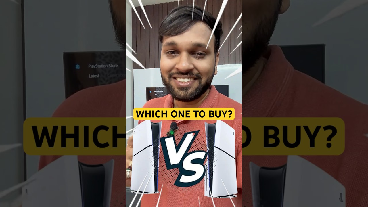 PS5 DISC VS DIGITAL WHICH TO BUY IN INDIA ? #shorts #viral #ps5 #ps5slim #gta #shortsfeed
