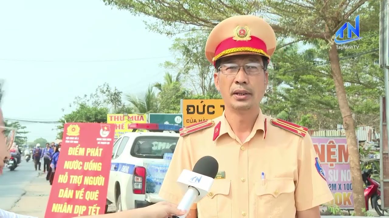 Bảo đảm an toàn cho người dân về quê đón Tết | TayNinhTV