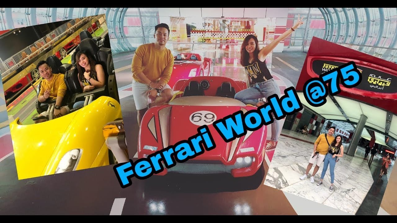 FERRARI WORLD Abu Dhabi @75 AED WOW!! HOW?
