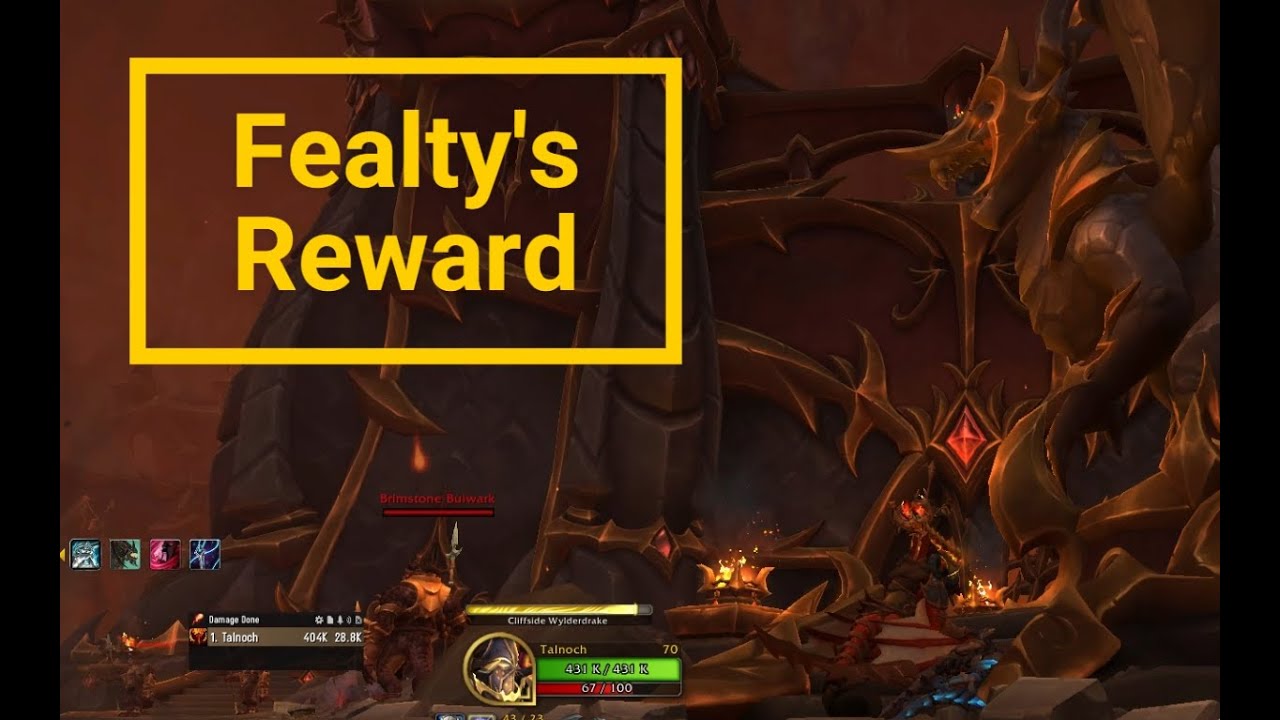 Zaralek Caverns Fealty's Reward