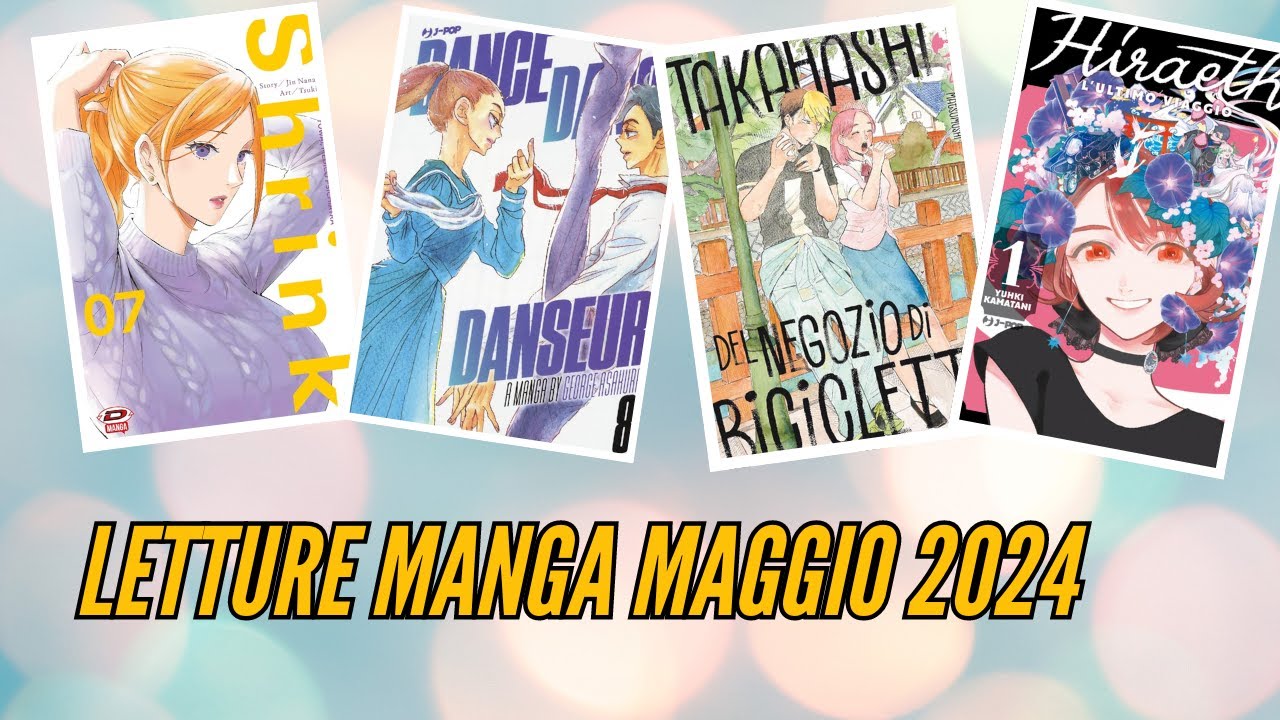 LETTURE MANGA MAGGIO