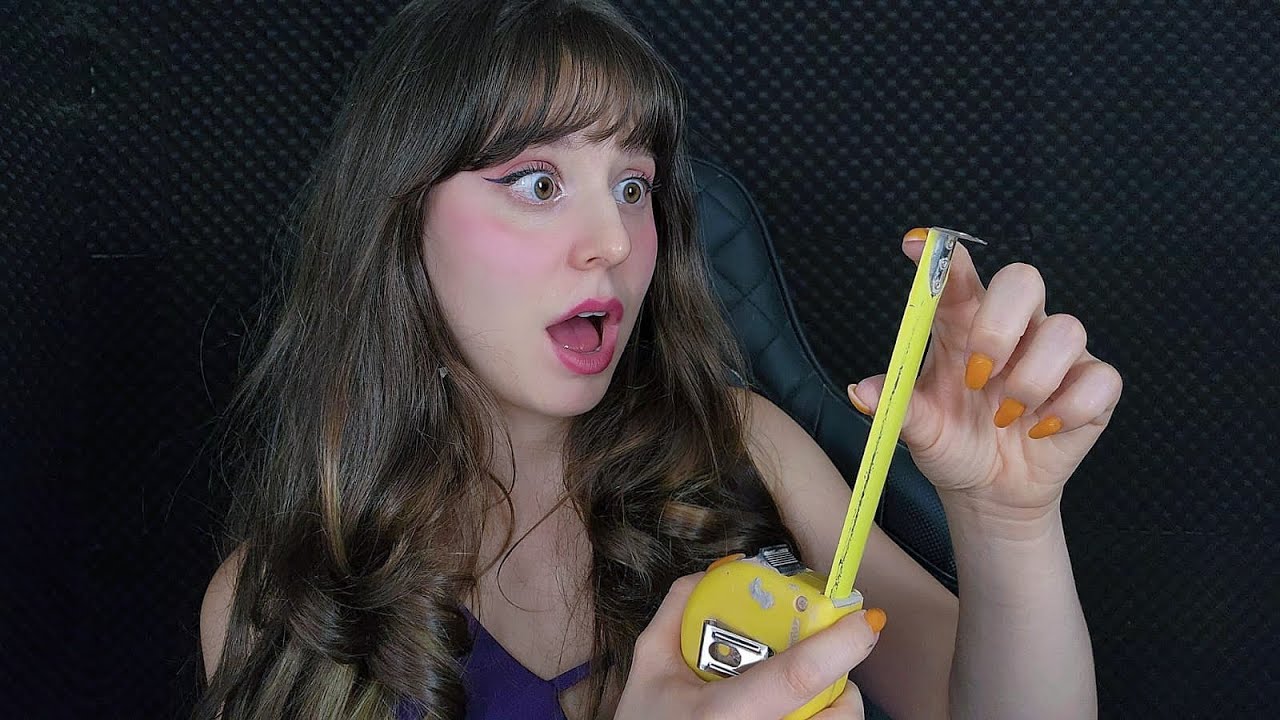 ASMR | Medindo você por completo de forma RÁPIDA e DESESPERADA 📏