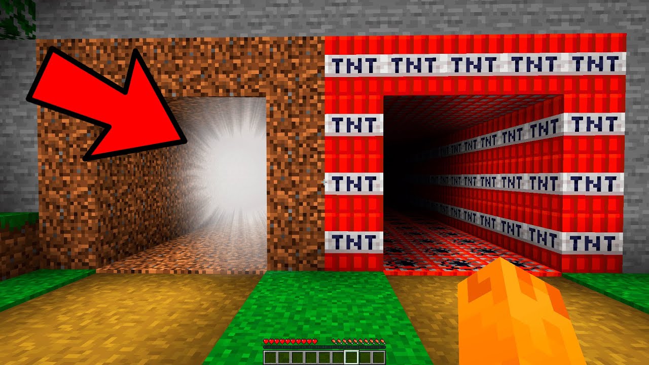 ¡NO ELIJAS EL TUNEL EQUIVOCADO EN MINECRAFT!
