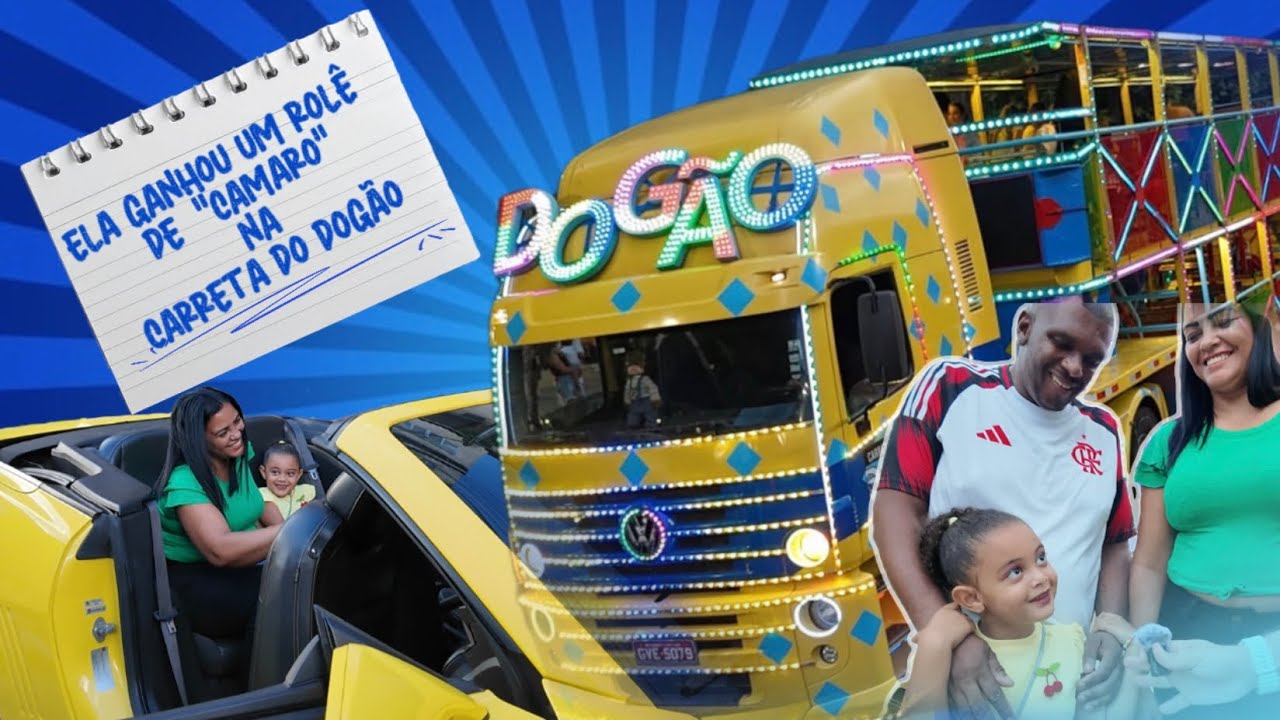DIA DE ALEGRIA COM A TURMA DO DOGÃO | ELAGANHOU UM ROLÊ DE CAMARO NA CARRETA DO DOGÃO | RÁDIO RBP FM