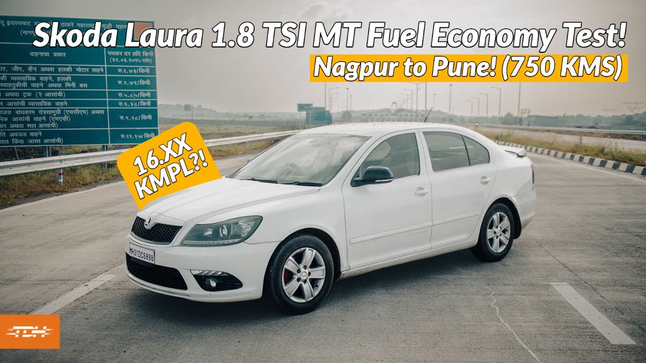 Fuel Economy Test with the Skoda Laura 1.8 TSI MT from Nagpur to Pune! (750 KMS) | Kitna Deti Hei?