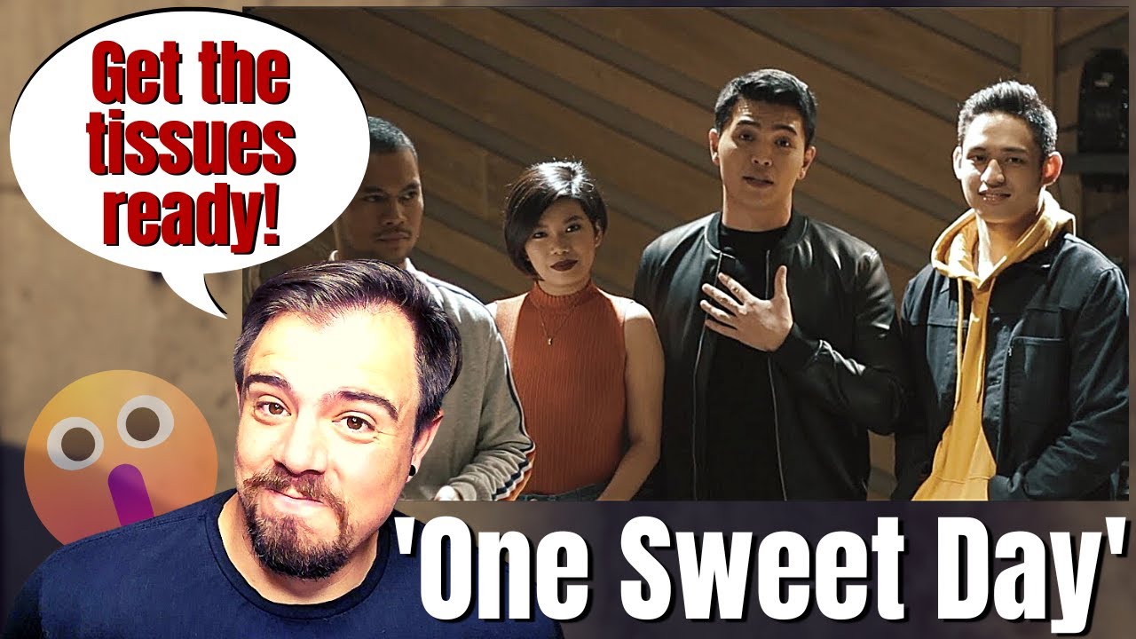 FIRST TIME REACTION | One Sweet Day - Cover by Khel, Bugoy, and Daryl Ong feat. Katrina Velarde