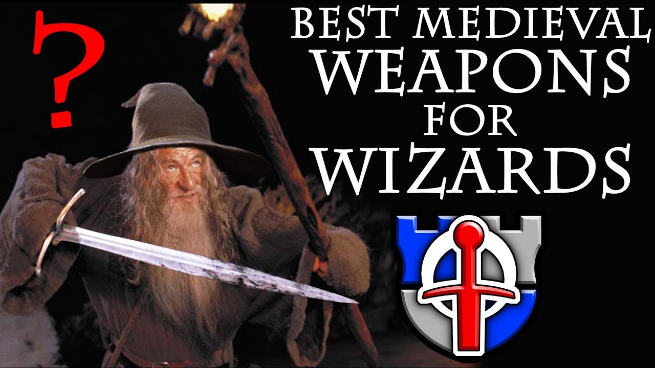 What medieval weapons would wizards really use? FANTASY RE-ARMED