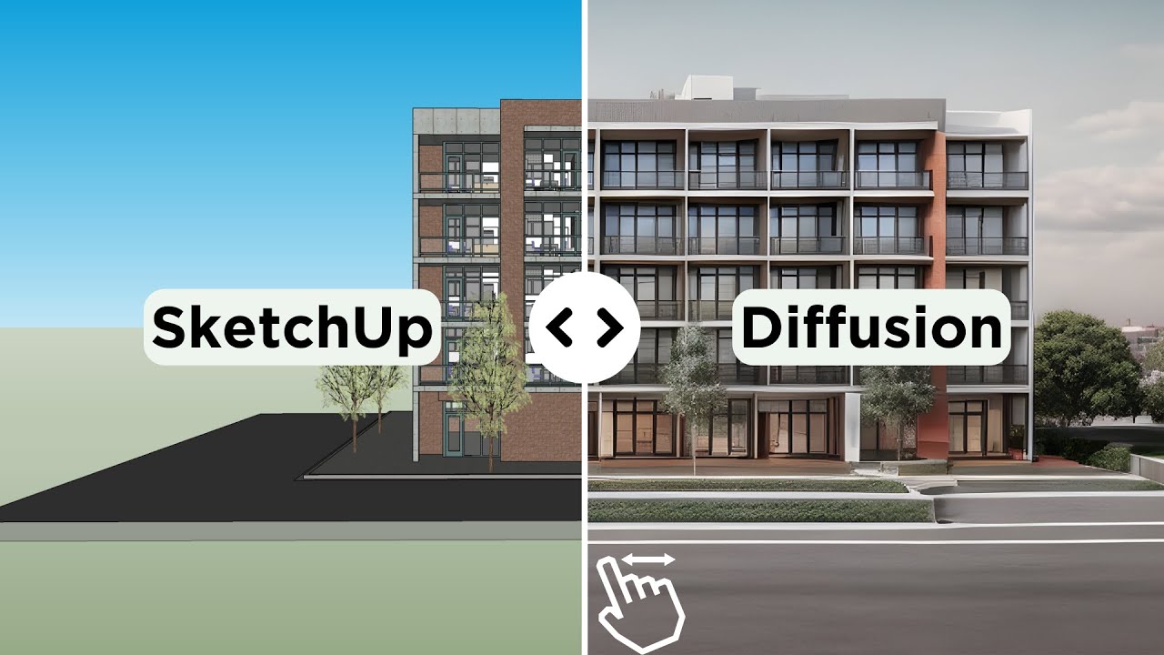 SketchUp Diffusion — это просто ЧУДО! Вот как начать им пользоваться!