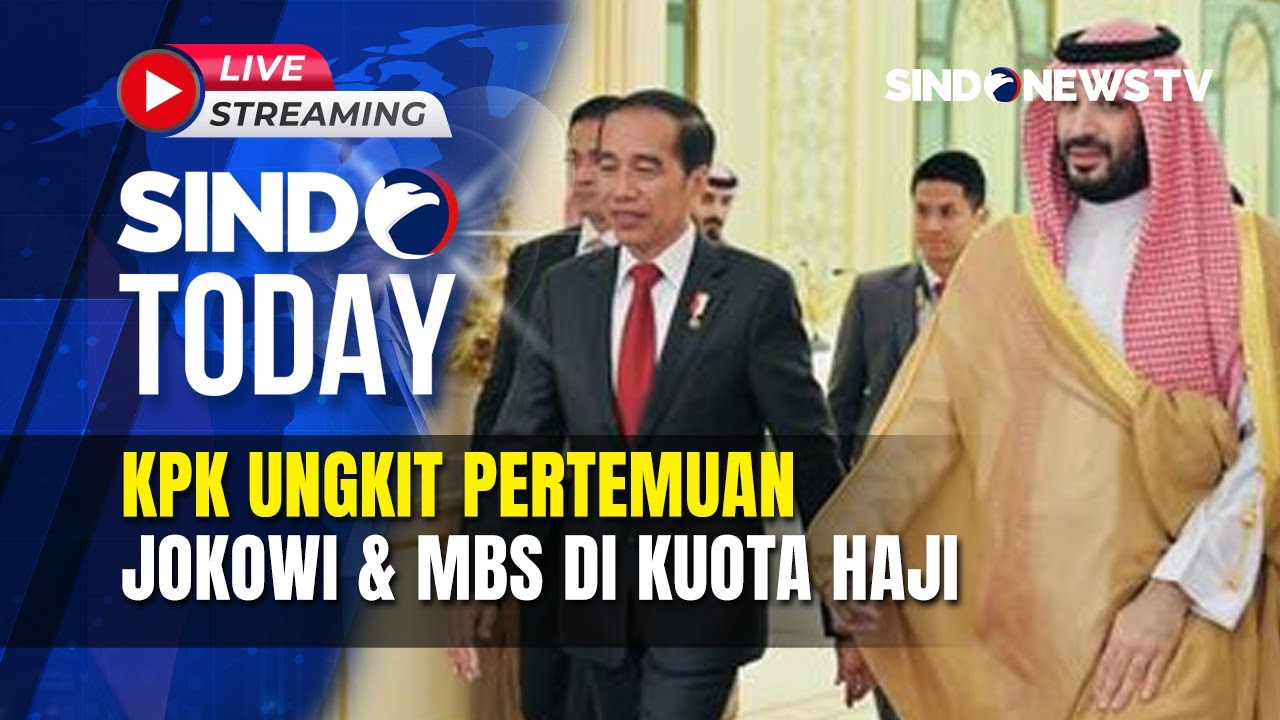 🔴LIVE KPK Ungkit Pertemuan Jokowi & MBS di Kuota Haji | Sindo Today | 12/01