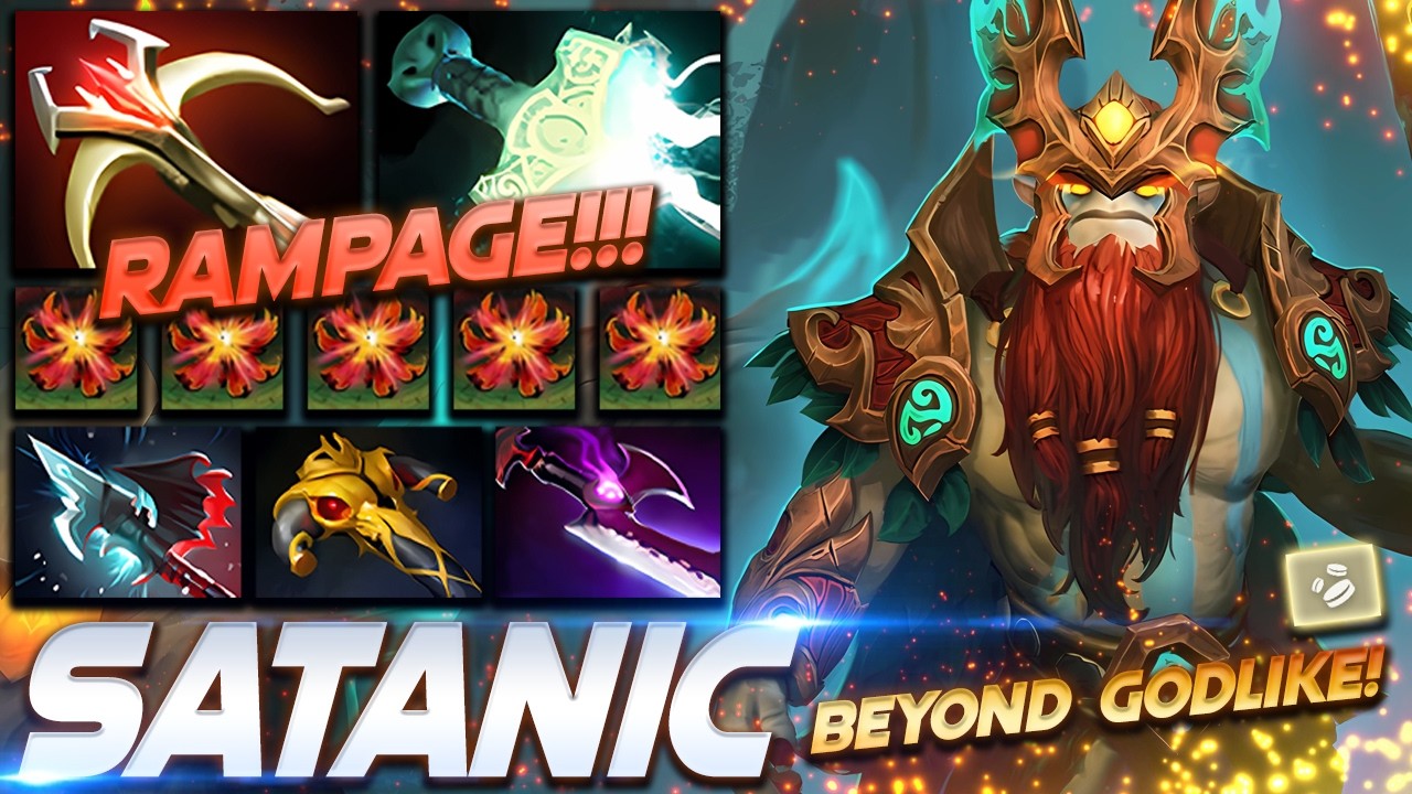 Satanic Nature's Prophet Furion Rampage - Dota 2 Pro Gameplay [Watch & Learn]