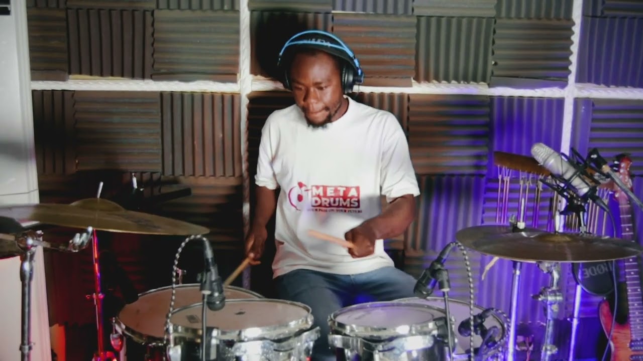 you are God alone by Tony nduba drum cover Arcel Mpoya metadrums