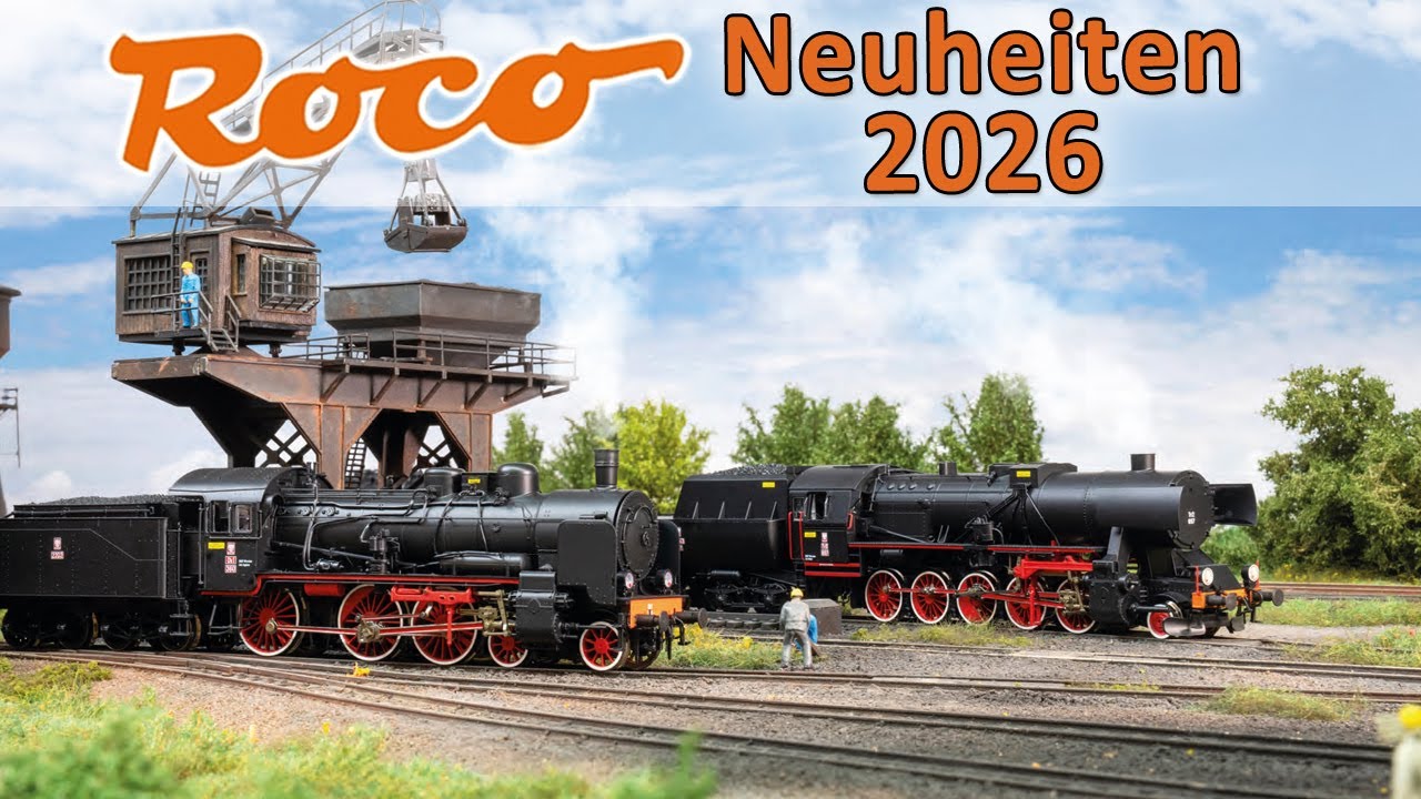 Roco Modellbahn Neuheiten 2026 | Spur H0