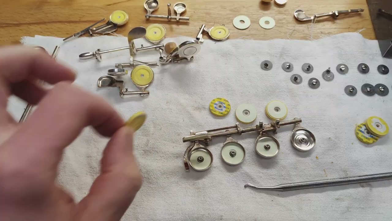 How to replace your flute pads. part 1. Preparation.
