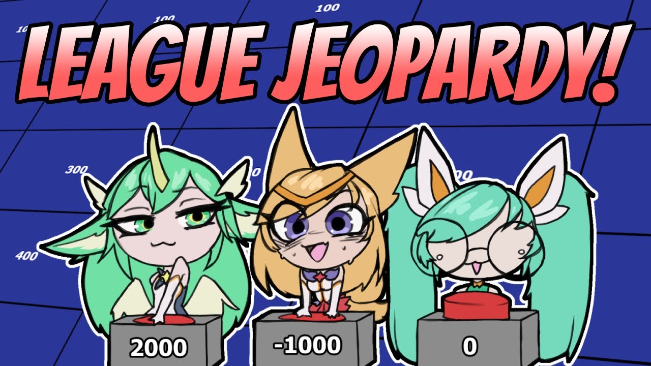 League Of Legends Jeopardy! But None Of Us Can Read