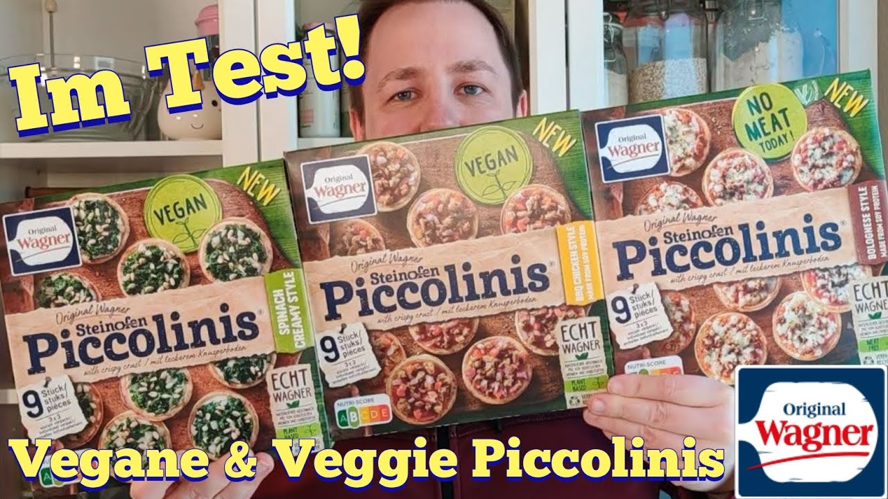 Wagner Piccolinis: Vegan & Veggie (Spinach Creamy, BBQ Chicken und Bolognese Style) im Test