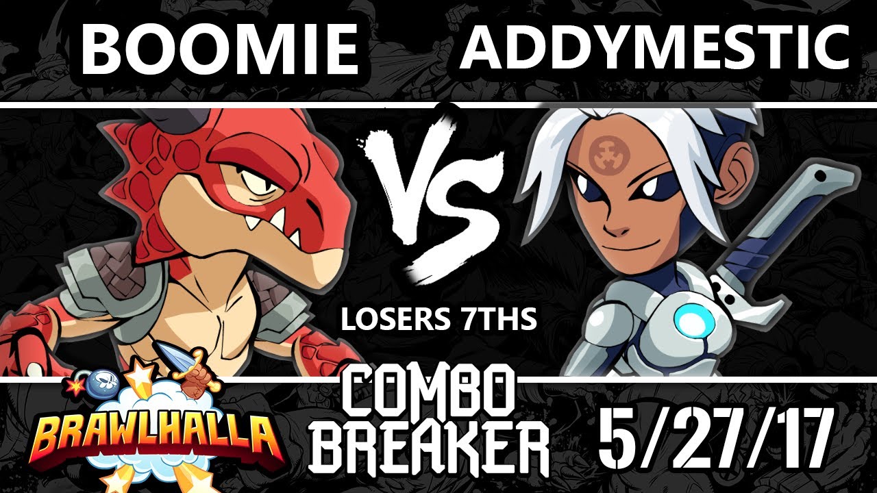 Combo Breaker 2017 Brawlhalla - DNL | Boomie (Ragnir) vs [R]eason | Addymestic (Val) - L7