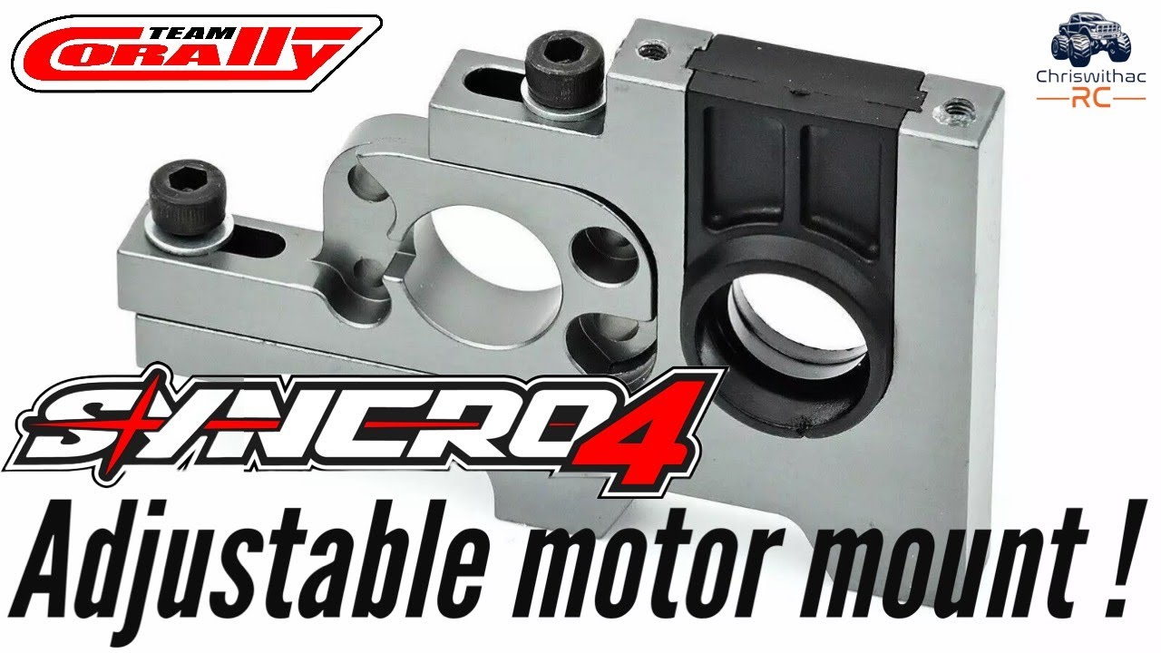 Team Corally Syncro 4: How to Fit an Adjustable Motor Mount Easily