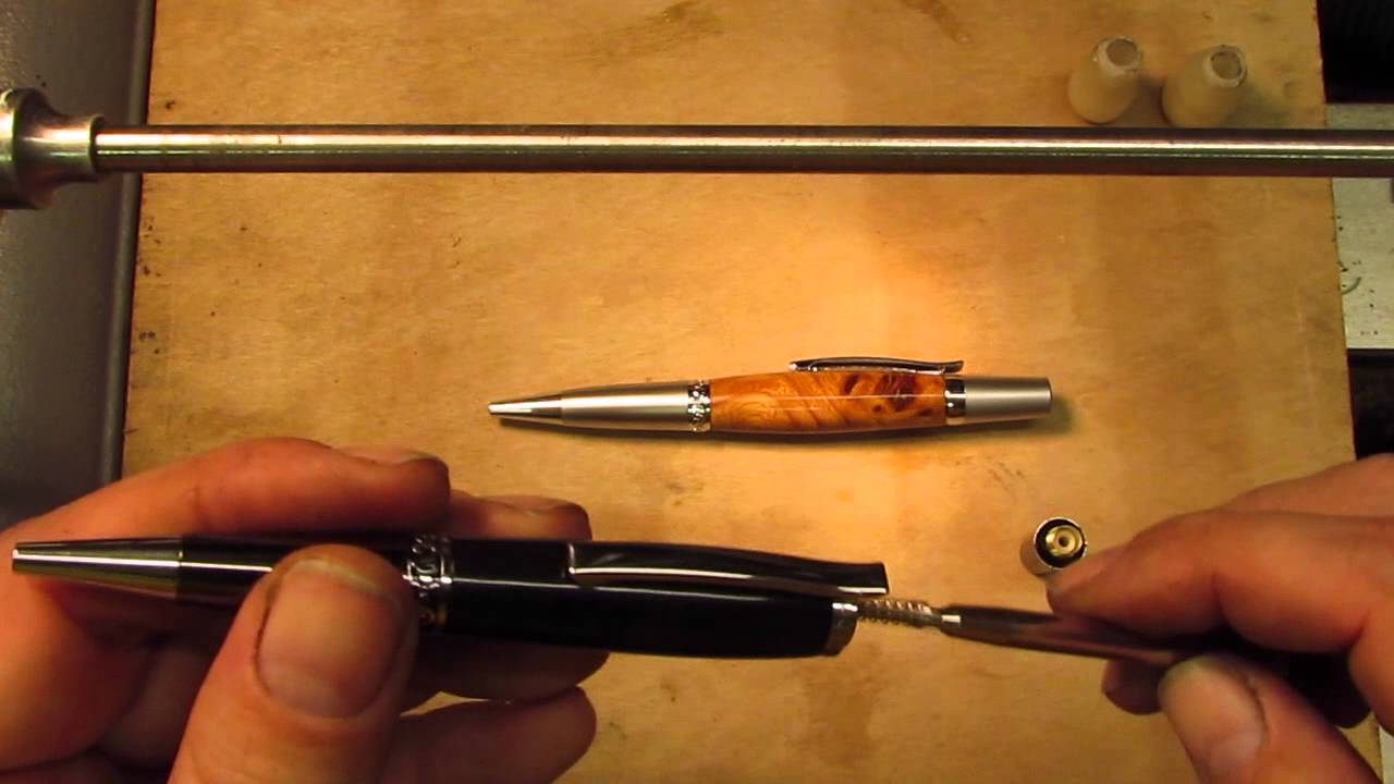 Woodturning - Zeta Pen Kit Assembly and Review