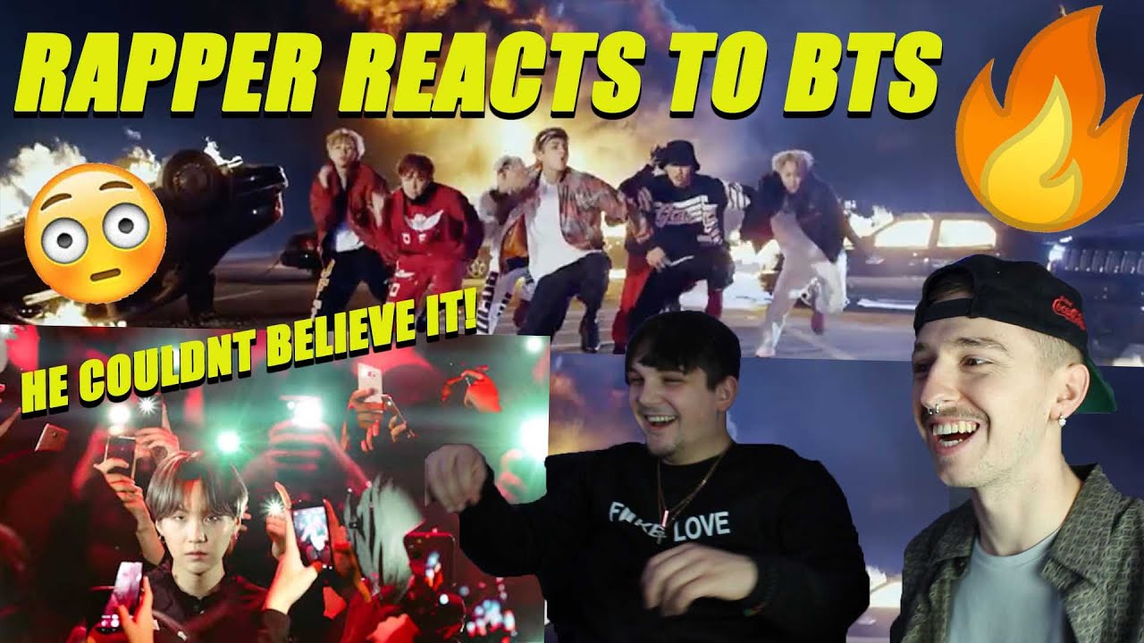 RAPPER REACTS TO BTS FOR THE FIRST TIME! SHADOW & MIC DROP