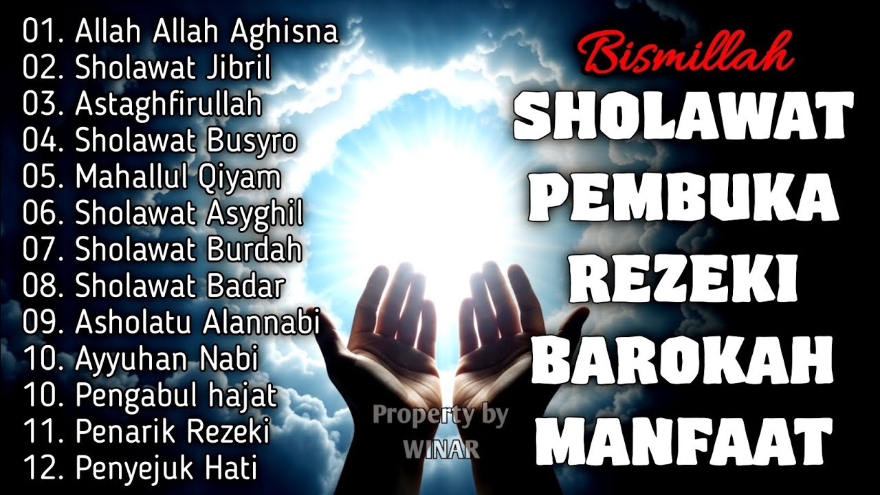 SHOLAWAT JIBRIL PEMBUKA PINTU REZEKI, Astaghfirullah||SHOLAWAT NABI MERDU Terbaru 2026