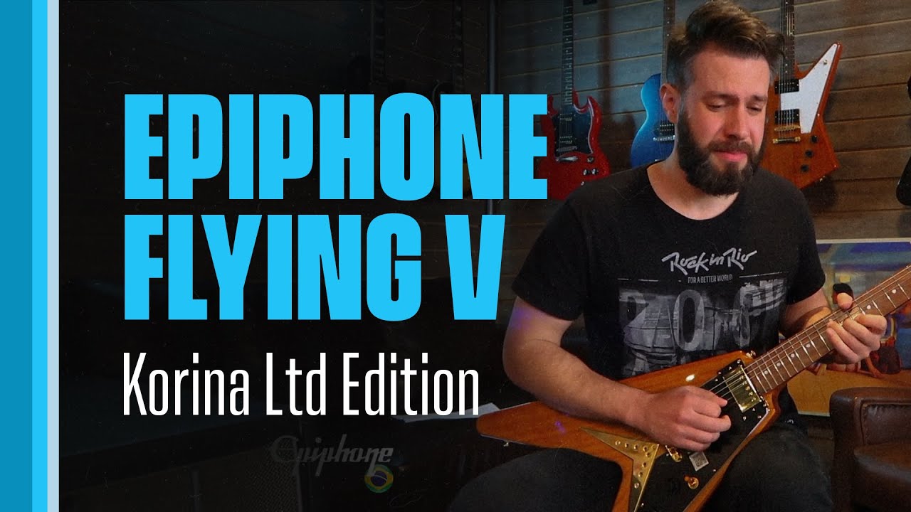 Epiphone Flying V Korina Ltd Edition