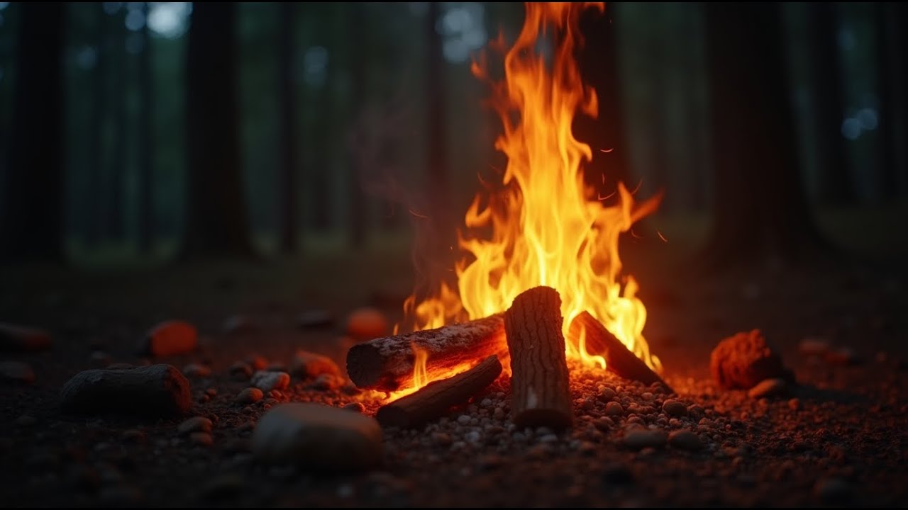 Peaceful Fireplace Sounds for Deep Rest