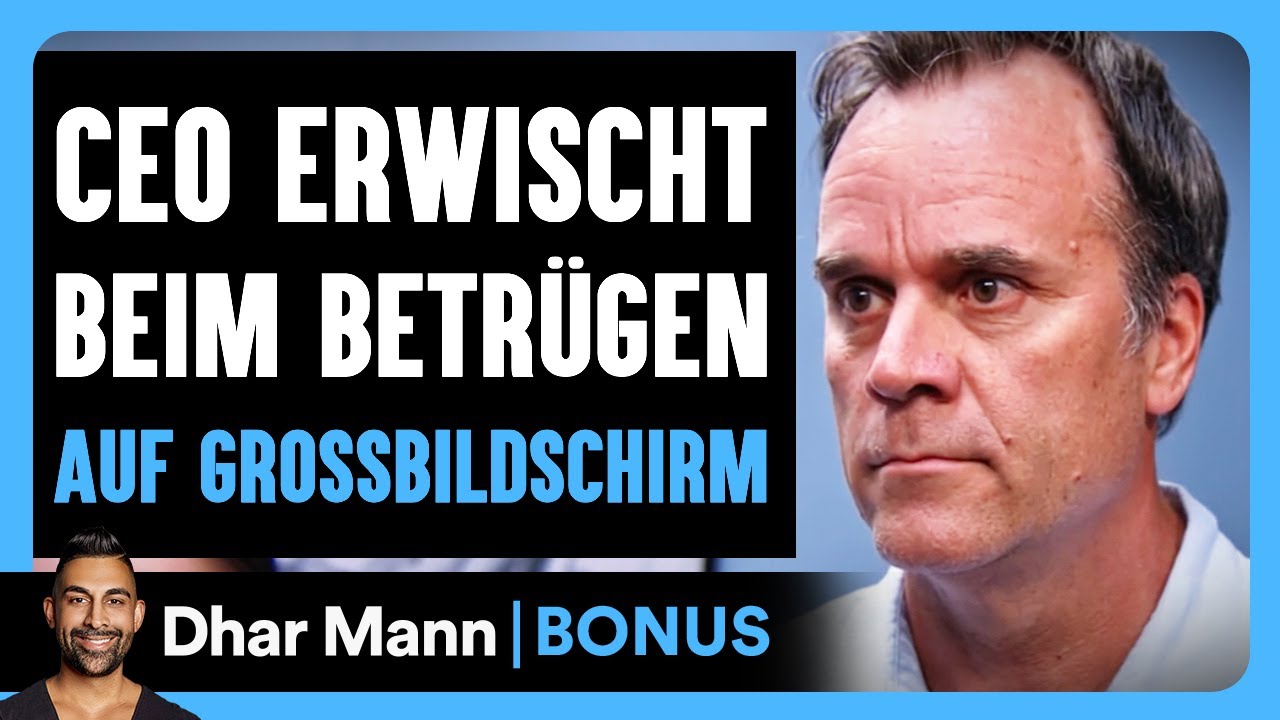 Ein CEO Erwischt Beim Betrügen AUF GROSSBILDSCHIRM | Dhar Mann Studios Bonus