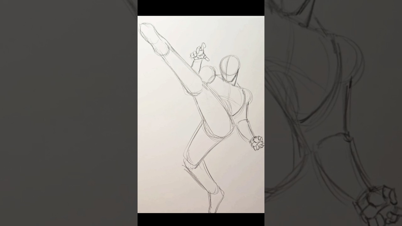 Is Your Drawing Style Holding You Back from Creating EPIC Poses? #shorts