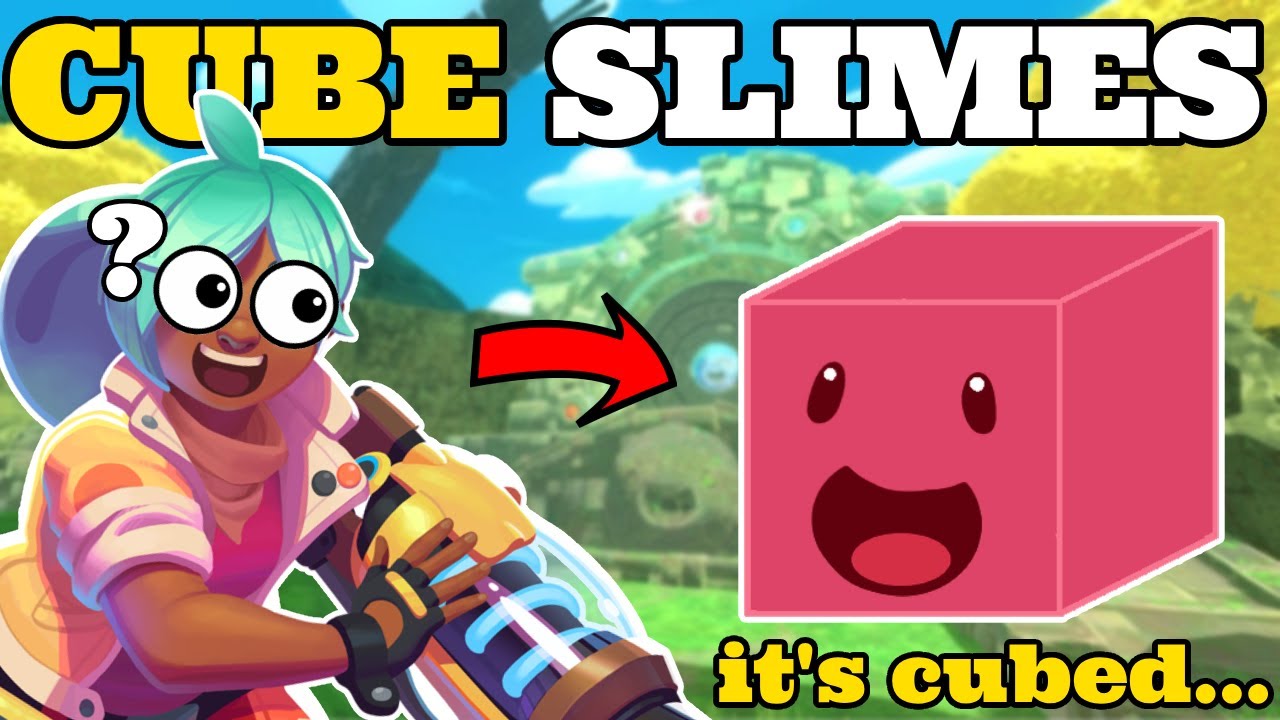 Slime Rancher, но слаймы — это КУБИКИ?!