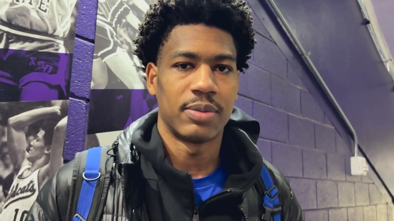 Bryson Tiller post game press conference after defeating K-State 86-62 