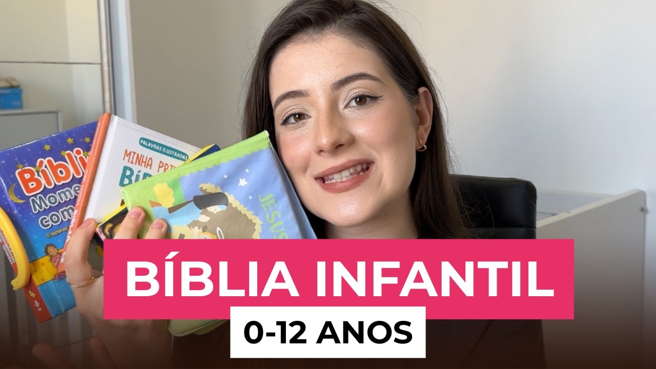 QUAL A MELHOR BÍBLIA INFANTIL? | top 5 bíblias infantis