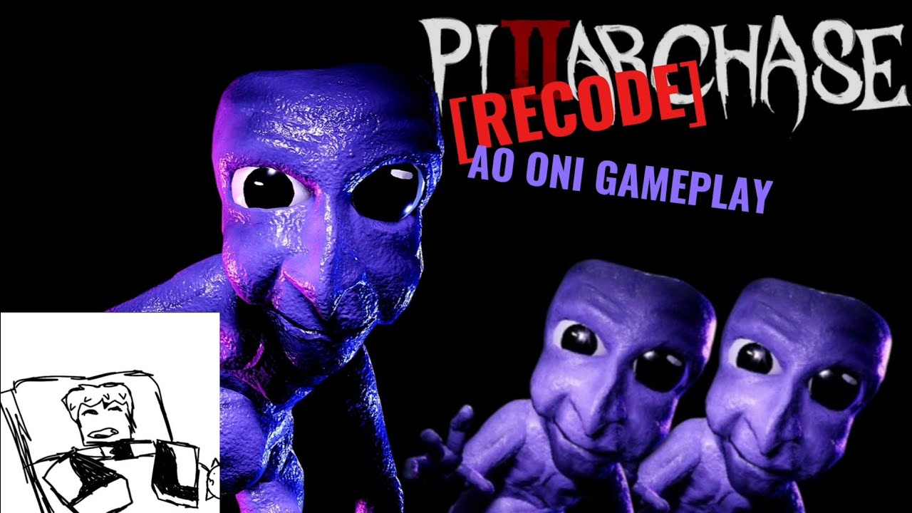 PILLAR CHASE 2 RECODE: Ao Oni Gameplay | Pillar Chase 2
