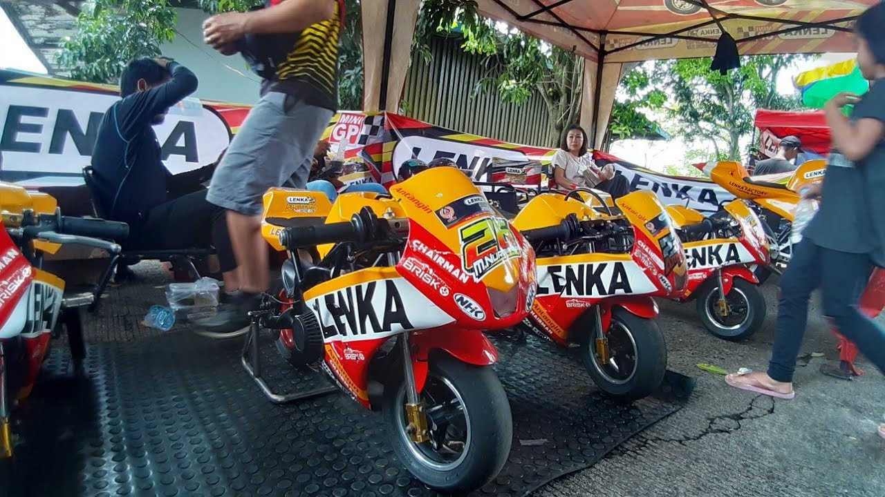 Intip Kesibukan‼Paddock Mini Gp Cup Prix Championship sentul 2022