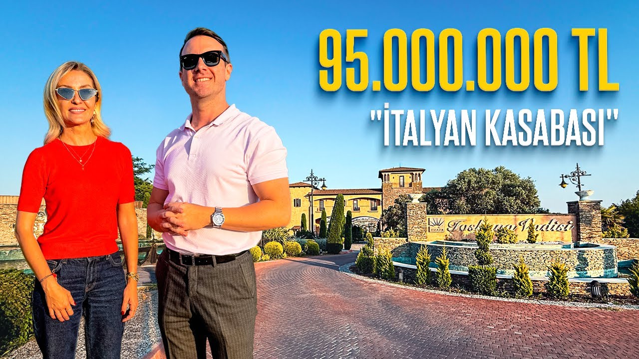 Türkiye'de Kimsenin Bilmediği Lüks İtalyan Kasabasında 95 Milyonluk Villa Turu!