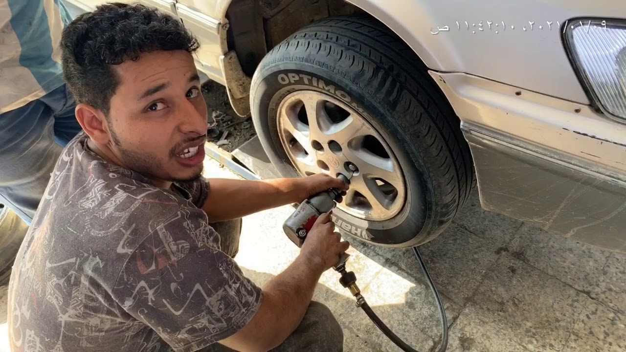 تركيب طقم مساعدات اصلي جديد مع جلد مطبات وجلد ياي تحت للخلفي وجلد ياي فوق وتحت للامامي م