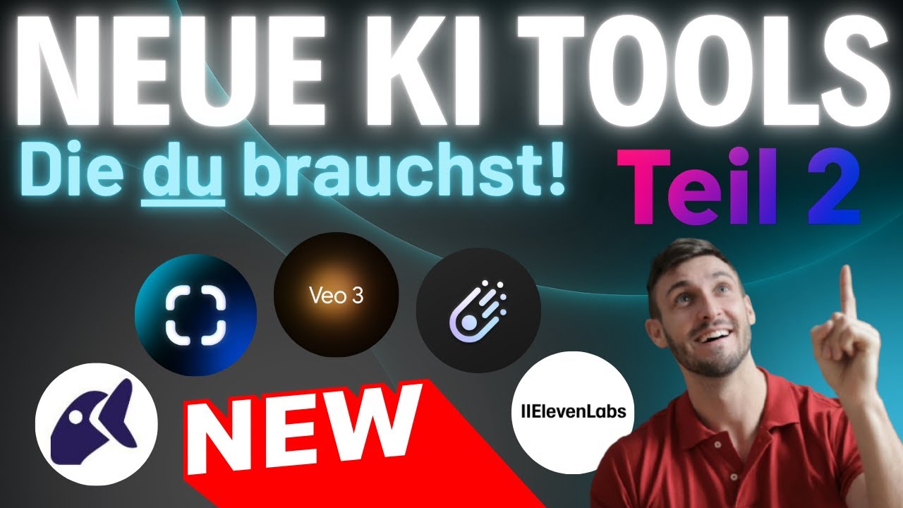 Diese 5 NEUEN KI-Tools 2025 sind der Wahnsinn!